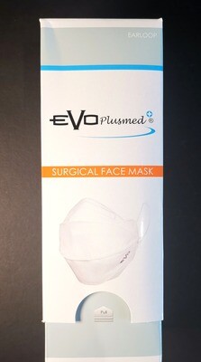 25 PCS ADULT EVO Plusmed (German Design-Imported) Disposable Surgical Face Mask