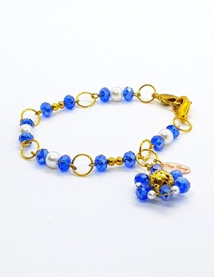 Bracelet & Face Mask Extender - Dual Function (Sapphire Pearl Color) Bracelet & Face Mask Extender - Dual Function (Sapphire Pearl Color)
