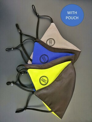 (Mask+Pouch Set) ADULT 3-Ply 3D Premium Washable Sports Fabric Mask with 99.7% Germs filter (100% Made, Tested & Verified in Malaysia) -Free Pouch (Mask+Pouch Set) ADULT 3-Ply 3D Premium Washable Sports Fabric Mask with 99.7% Germs filter (100% Made, Tested & Verified in Malaysia) -Free Pouch