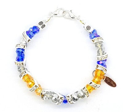 Bracelet & Face Mask Extender Dual Function (Hae-Won Amethyst Silver Beads) Bracelet & Face Mask Extender Dual Function (Hae-Won Amethyst Silver Beads)