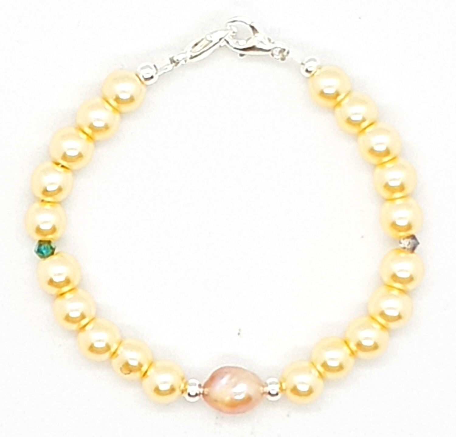 Bracelet & Face Cover Extender Dual Function (Marvelous - Freshwater Pearl Charm & Pearl Beads)