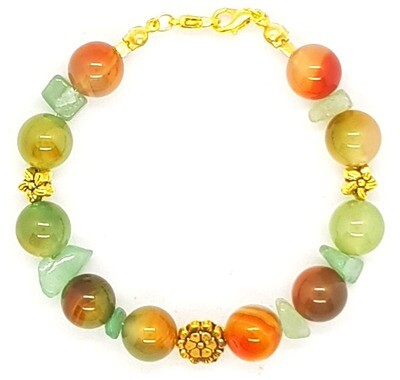 Bracelet & Face Mask Extender Dual Function (Everglow - Malachite Agate Stone Beads) Bracelet & Face Mask Extender Dual Function (Everglow - Malachite Agate Stone Beads)