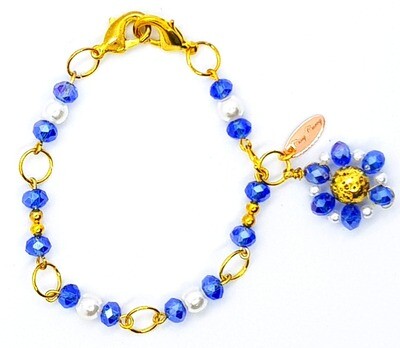Bracelet & Face Mask Extender Dual Function (Sapphire - Amethyst Diamond Beads) Bracelet & Face Mask Extender Dual Function (Sapphire - Amethyst Diamond Beads)