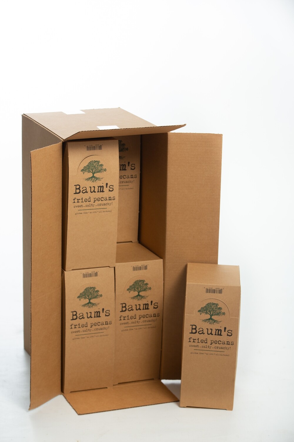 Baum's Fried Pecans "Sweet Heat" Case - 48 pack