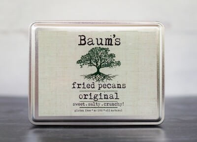 Baum's Fried Pecans "Original" Gift Tin