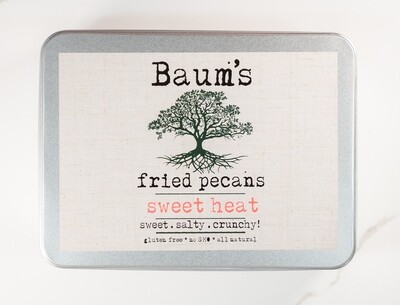 Baum's Fried Pecans "Sweet Heat " Gift Tin