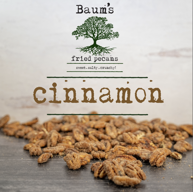 Baum&#39;s Fried Pecans &quot;Cinnamon&quot; - Bulk
