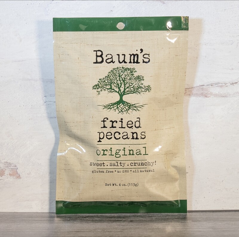Baum&#39;s Fried Pecans &quot;Original&quot; 4 oz.