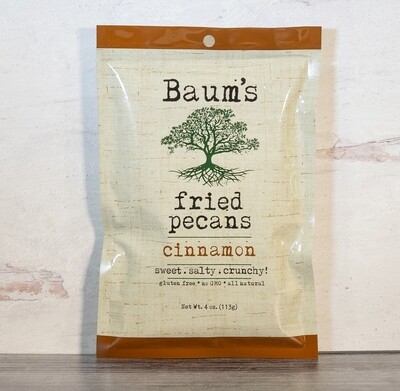 Baum's Fried Pecans "Cinnamon" 4 oz.