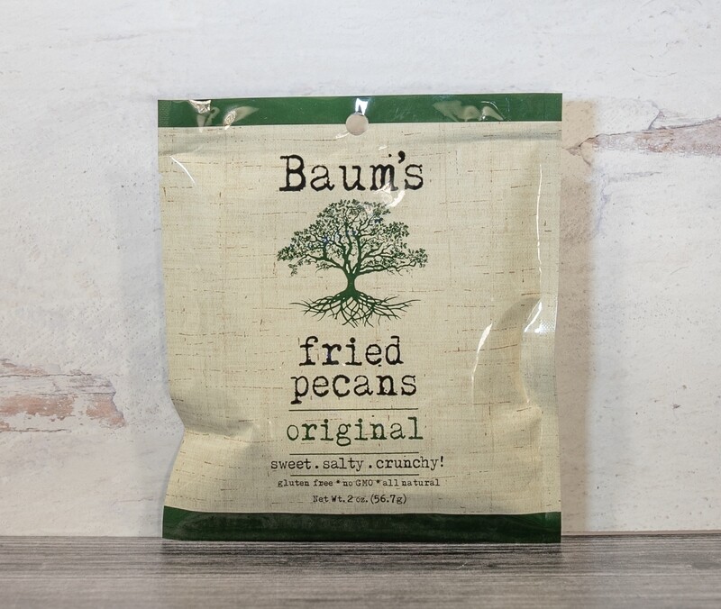 Baum&#39;s Fried Pecans &quot;Original&quot; 2 oz.