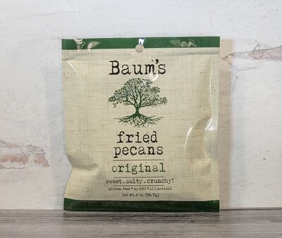 Baum's Fried Pecans "Original" 2 oz.