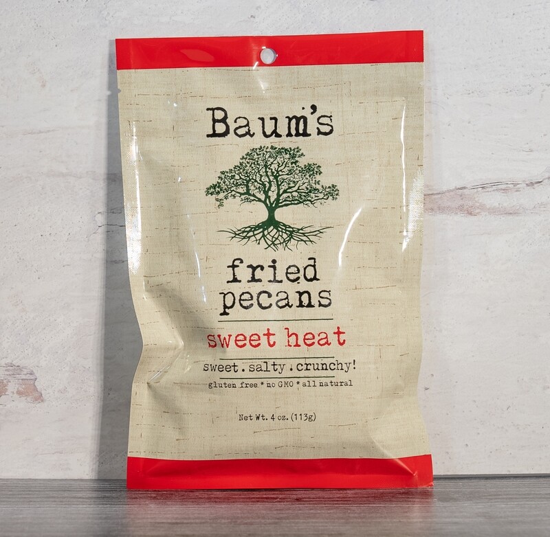 Baum&#39;s Fried Pecans &quot;Sweet Heat&quot; 4 oz.