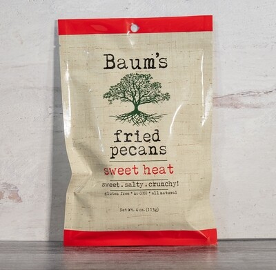 Baum's Fried Pecans "Sweet Heat" 4 oz.
