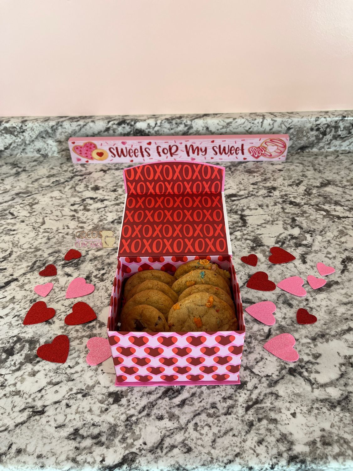 Valentines Cookie Box