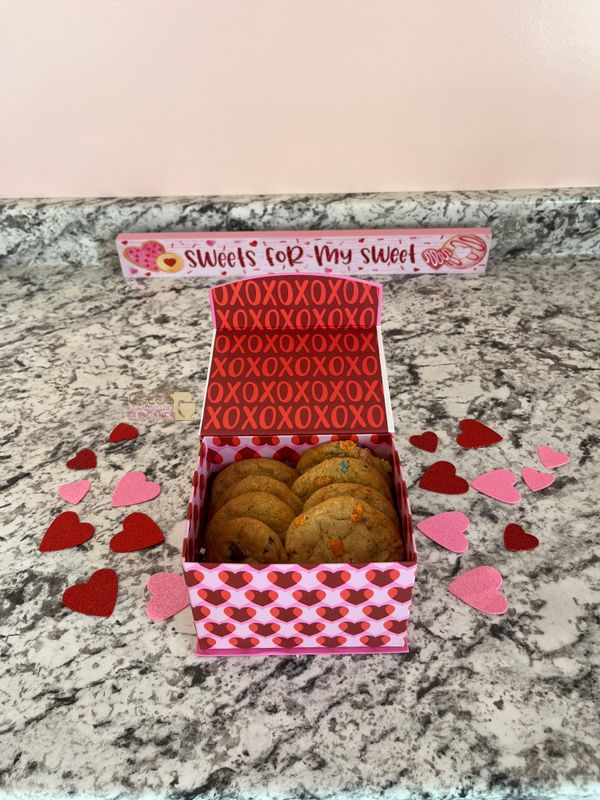 Valentines Cookie Box
