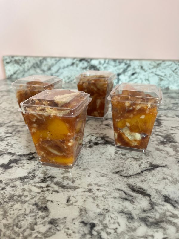 1 Dozen Peach Cobbler Shooters