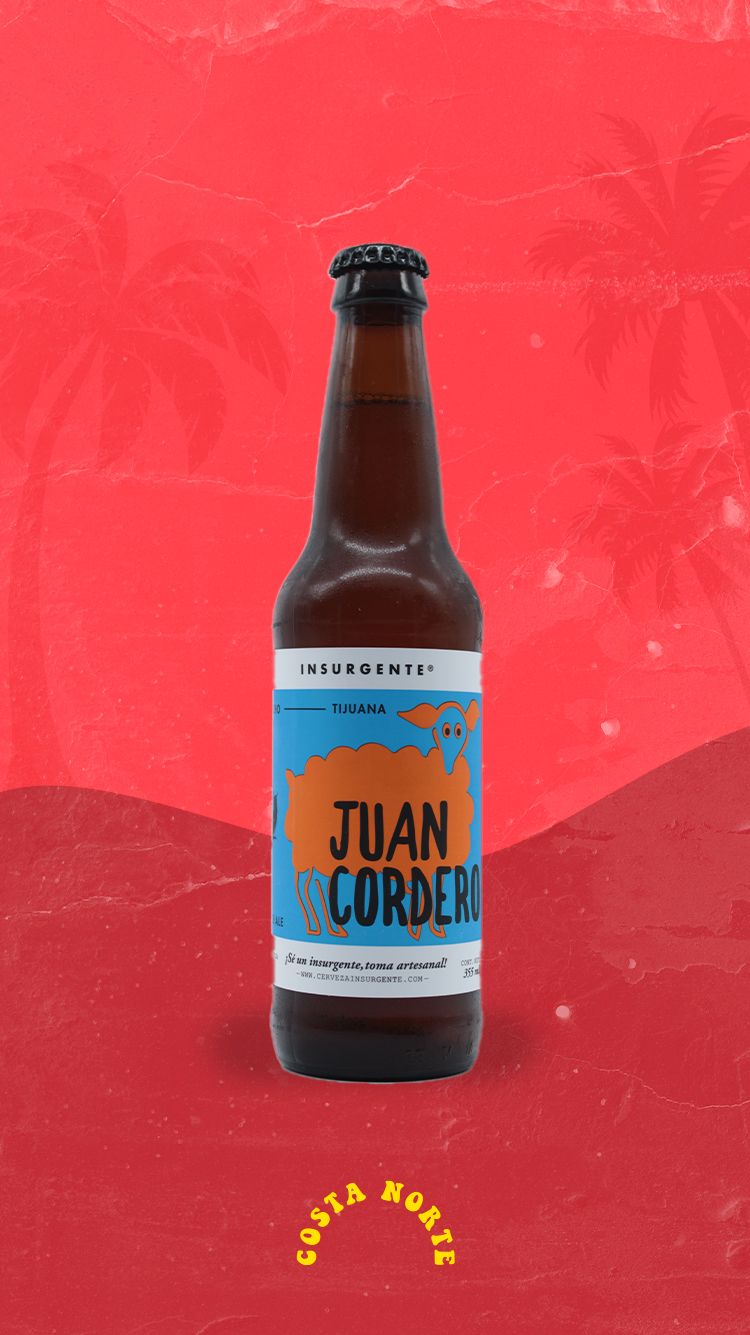 Insurgente Juan Cordero Pale Ale Botella 12 oz / 355 ml