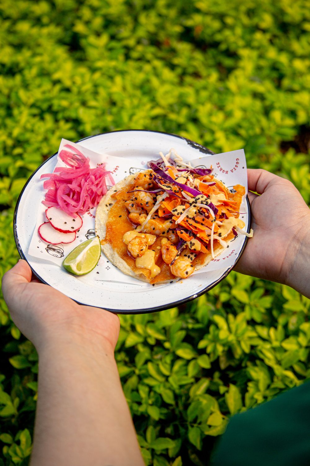 Taco Camarón Zarandeado