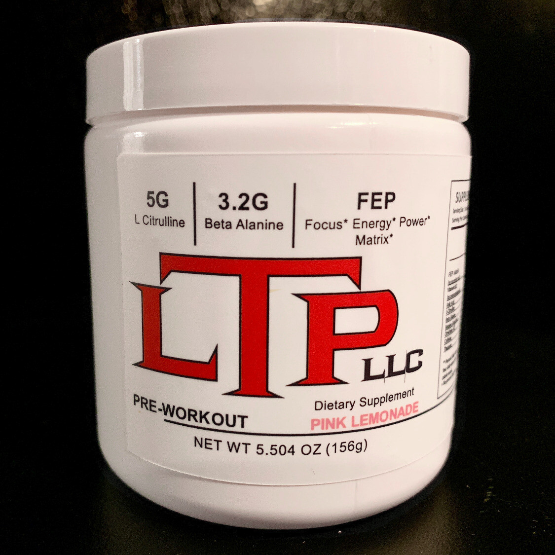 LTP Original High Stim Preworkout Pink Lemonade Mini/12 servings
