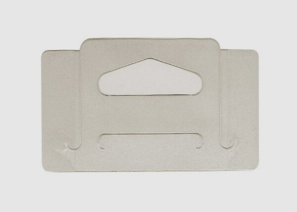 Slot Style Fold-Up Hang Tab - RL72-011 - 4,000 per roll