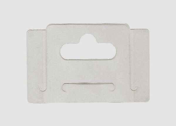 Slot Style Fold-up Hang Tab - RL73-011 - 4,000 per roll
