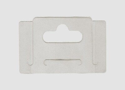 Slot Style Fold-up Hang Tab - RL73-011 - 4,000 per roll