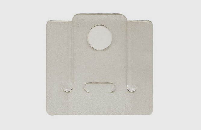 Round Hole Fold-up Hang Tab - RL71-011 - 3,000 per roll