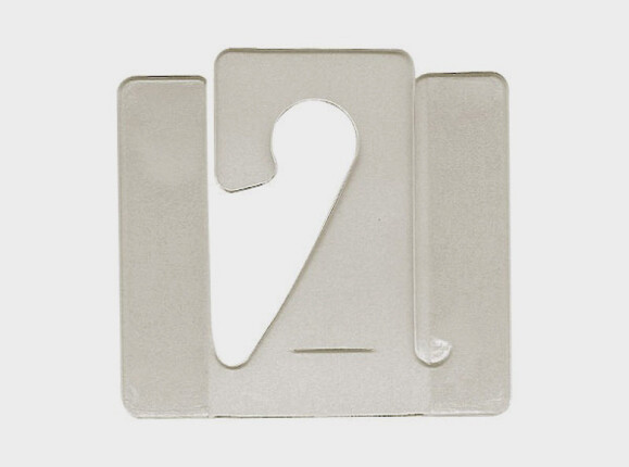 Hook Style Fold-up Hang Tab - RL75-211 - 2,000 per roll