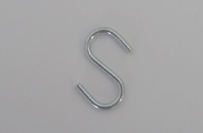 S Hooks 1" - Pack of 1,000