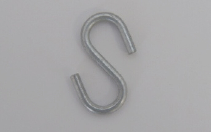 S Hooks 1-5/16" - Pack of 1,000