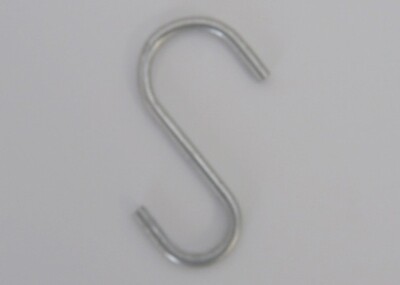 S Hooks 2-7/8" - Pack of 100