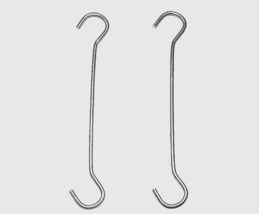 Double "C" Hooks 16" - Pack of 50