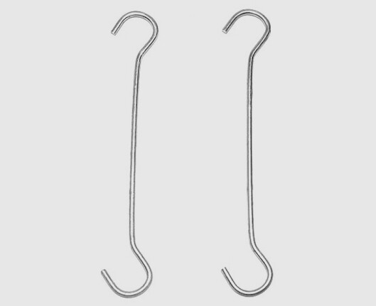 C Hooks 6"-Double - Pack of 50