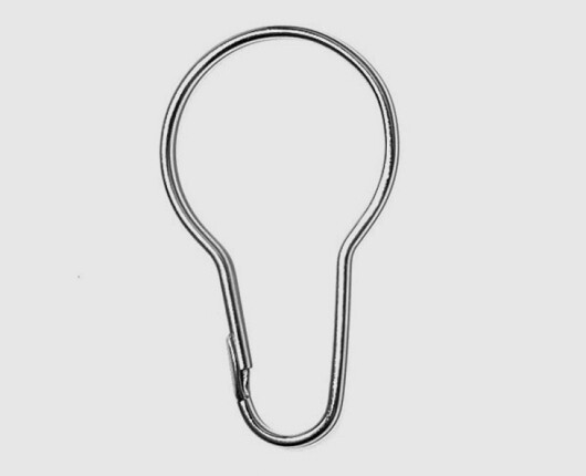 Pear Clips 2-1/2" Zinc Plated - NAP1001 -Pack of 100