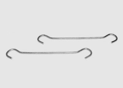 C Hooks 8"-Double - Pack of 50