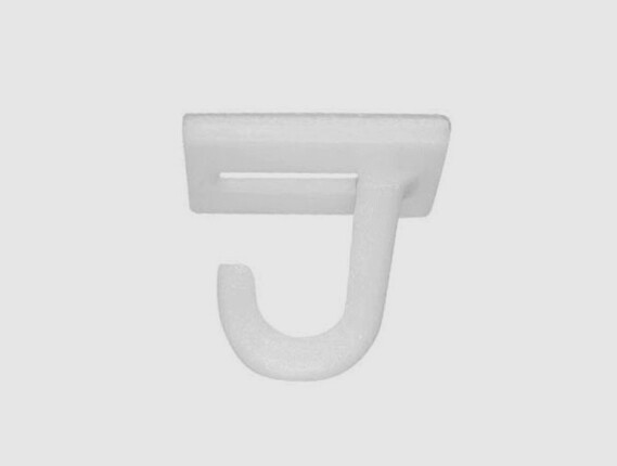 J Hook with Adhesive