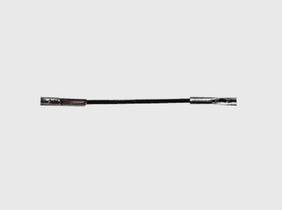 NAP9068B-1 Black Elastic Barbed Cord 18" - Pack of 200