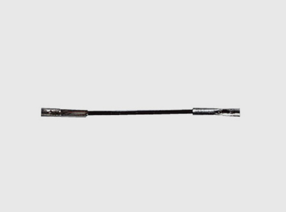 NAP9054B-1 Black Elastic Barbed Cord 4" - Pack of 200
