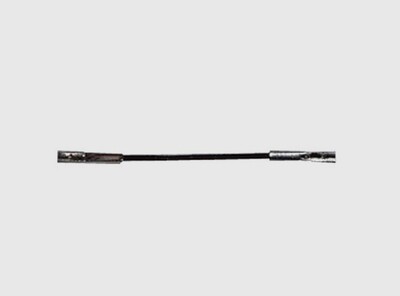 NAP9054B-1 Black Elastic Barbed Cord 4" - Pack of 200
