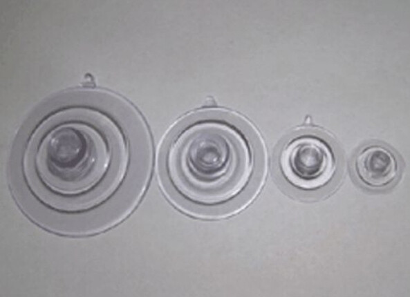 Suction Cups-Mushroom Head- XS