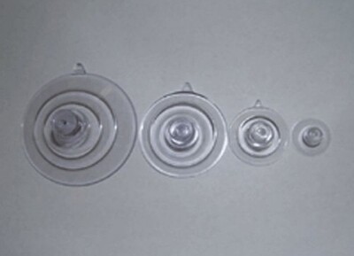 Suction Cups with Pilot Hole-Medium