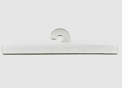 Self Adhesive Display Hanger-Neutral- 709EP - 1000 per box Self Adhesive Display Hanger-Neutral- 709EP - 1000 per box