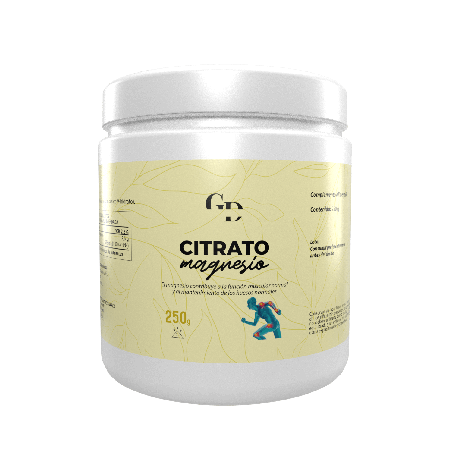 CITRATO DE MAGNESIO ( 250 G)