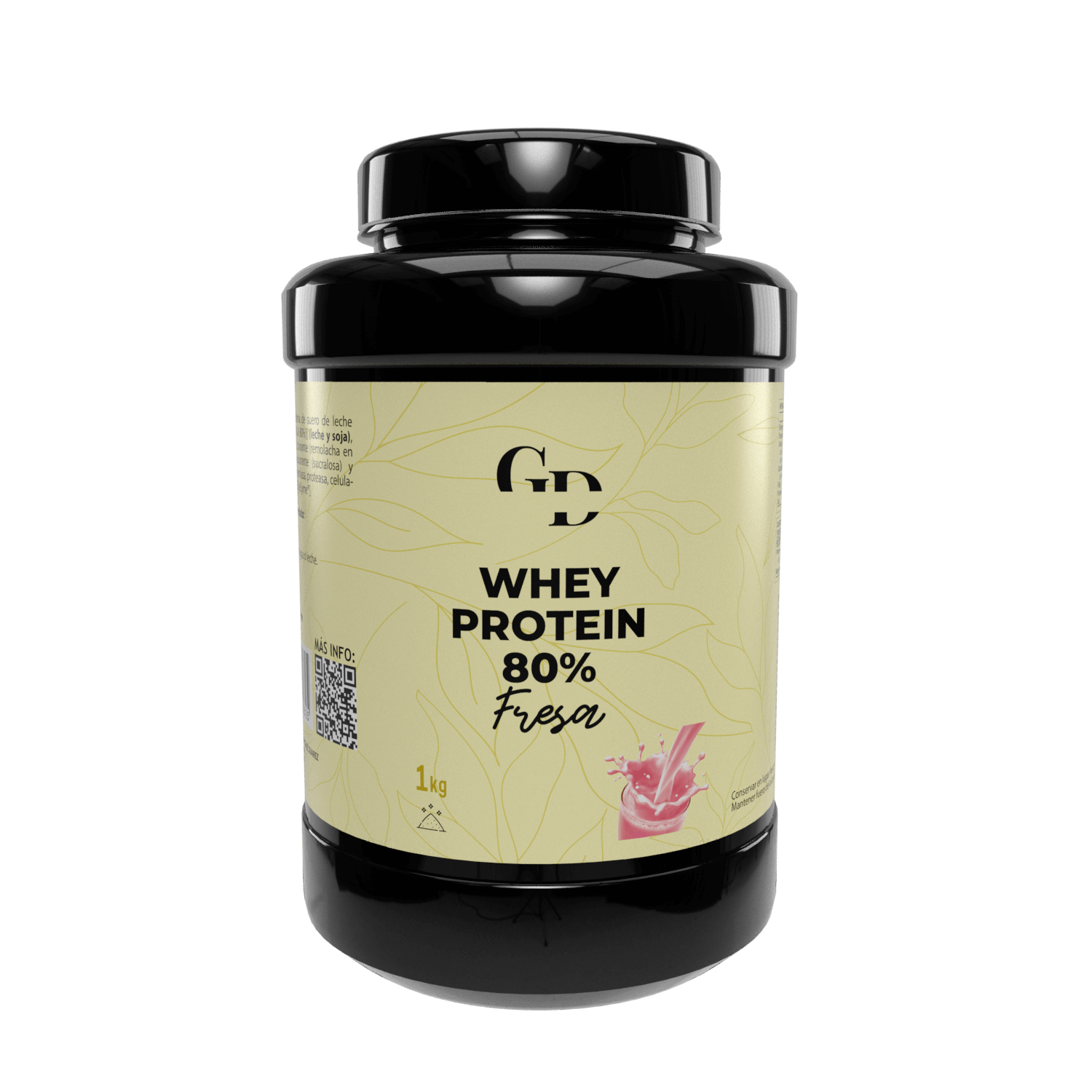 PROTEINA WHEY 80% FRESA( SOLO DISPONIBLE CANARIAS)