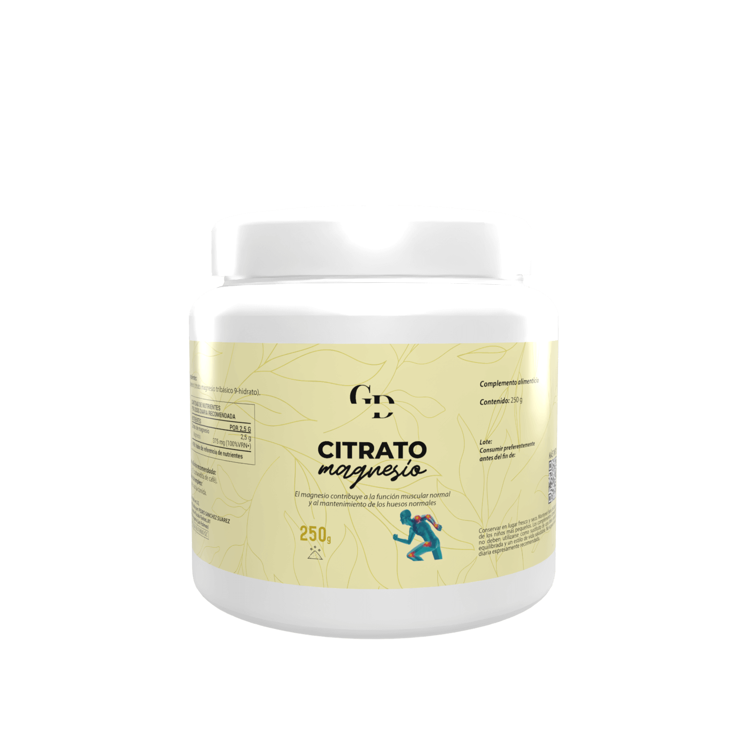 CITRATO DE MAGNESIO ( 250 G)