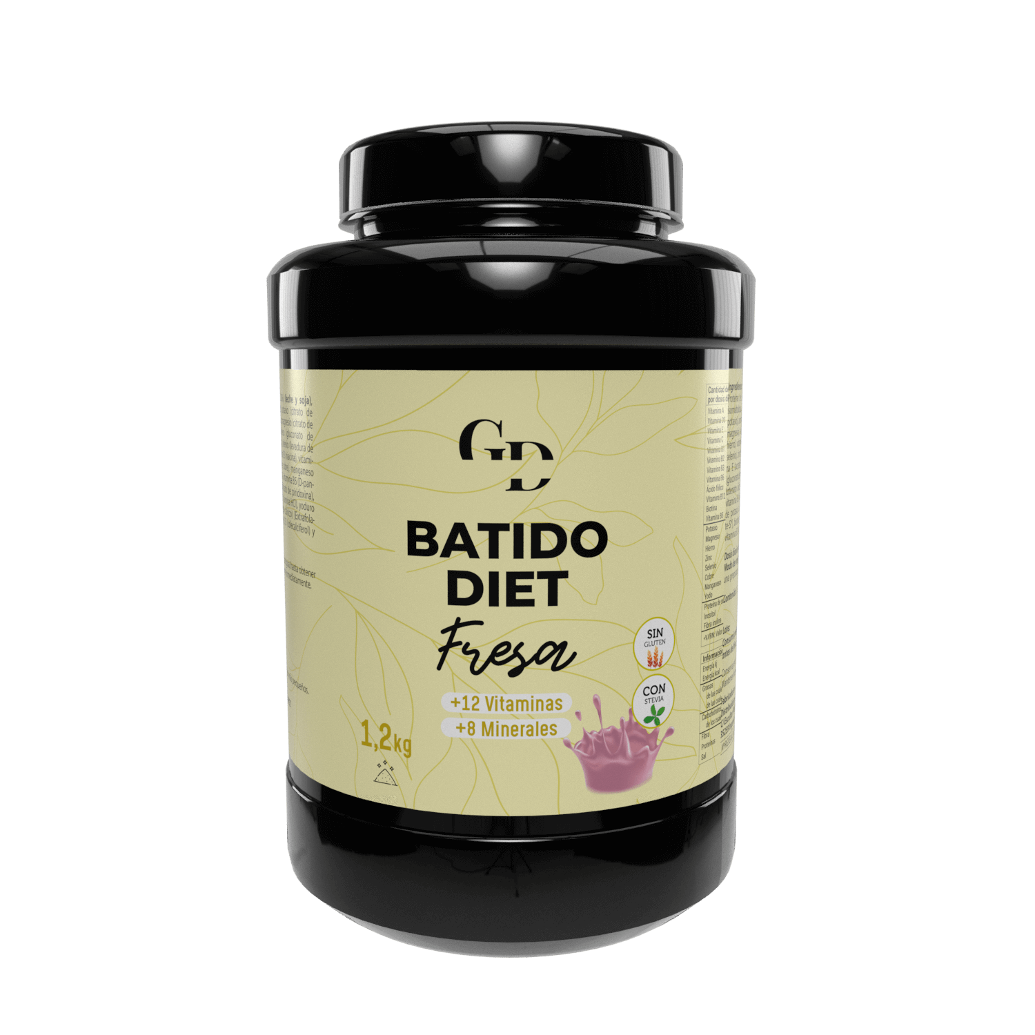 BATIDO DIET FRESA (PROTEINA SUERO LECHE)( SOLO DISPONIBLE CANARIAS)