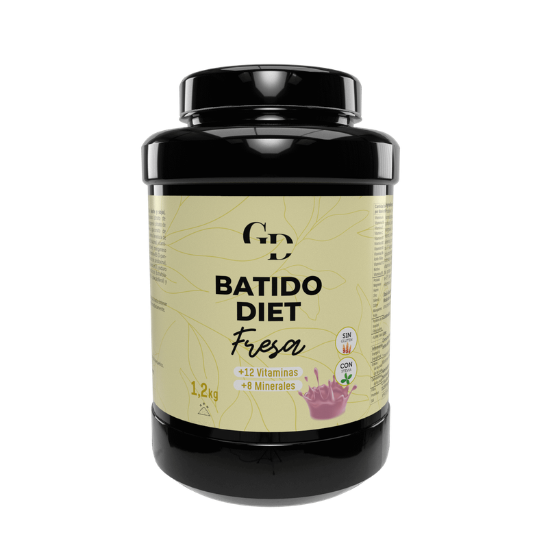 BATIDO DIET FRESA (PROTEINA SUERO LECHE)( SOLO DISPONIBLE CANARIAS)