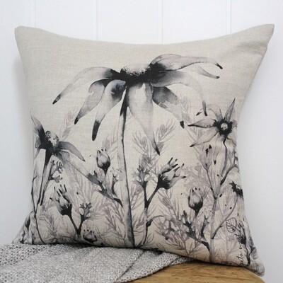 Flannel + Emu Bush Linen Cushion cover Only