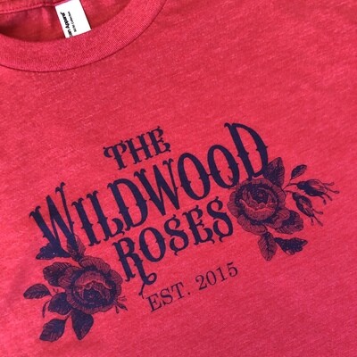 Wildwood Roses men's tee