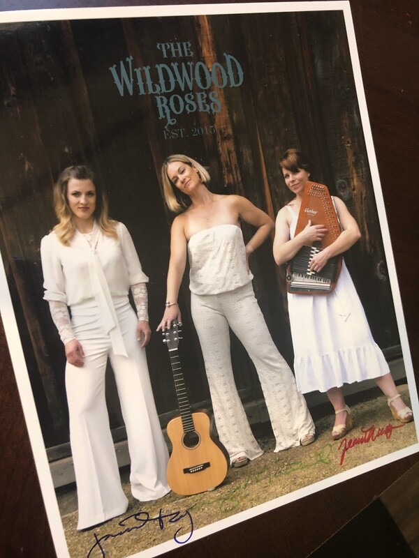 Wildwood Roses signed photo